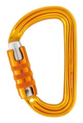 Карабін Petzl Sm'D TRIACT-LOCK yellow , M39A TL