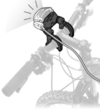 Кріплення до велосипеду Petzl Mount for Bicycle Handlebars для ліхтарів Duo , E55930