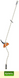 Самостраховка регульована Petzl Grillon 4 m white/yellow для позиціонування, L052AA02