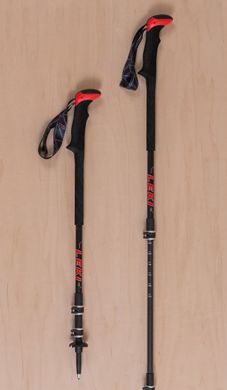 Трекінгові палиці Leki Carbon TA XTG, 649 2160, black/red