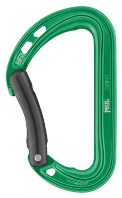 Карабін Petzl Spirit Bent green без муфти, M061AB04