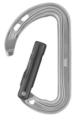 Carabiner Petzl Spirit Bent green without locking system, M061AB04