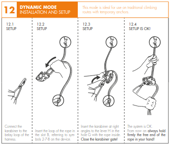 Страхувальний пристрій Climbing Technology Alpine Up green, 2K651BZZSYD