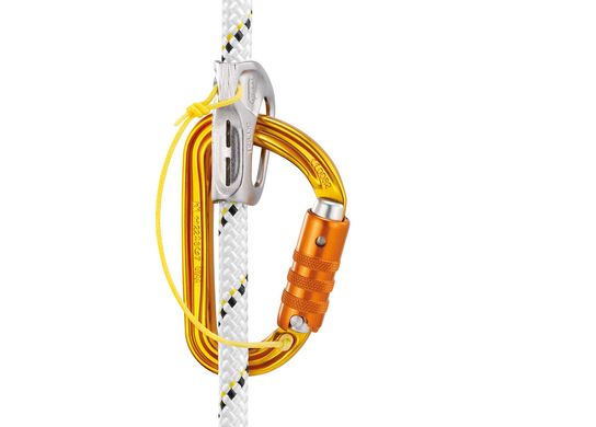 Carabiner Petzl Sm'D TRIACT-LOCK yellow , M39A TL