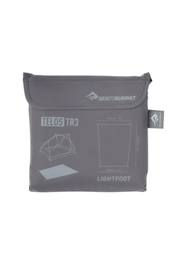 A floor for additional protection of the bottom Sea to Summit Telos TR3 Lightfoot Groundsheet Charcoal, STS ATS6040-06180504