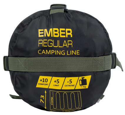 Спальник Totem Ember Regular olive лівий