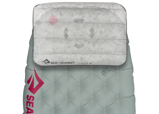 Надувний утеплений килимок 10 см Sea to Summit Ether Light XT Insulated Air Sleeping Mat Small pewter, STS AMELXTINS_S