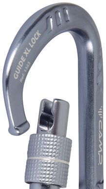 Carabiner Camp Guide XL Lock titanium, CAMP 136303