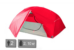 Намет Tramp Cloud 2 Si red, TRT-092-red