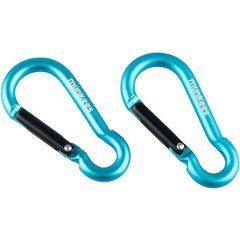Карабін допоміжний Munkees Pear 5 x 50 mm 2-Pack dark blue
