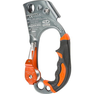 Hand clamp Climbing Technology Quick Roll Ascender W/Pulley Left, 2D663SJ