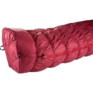 Спальник Deuter Exosphere -6° Large "журавлиний-вогневий", 3700521 5560 1, L (лівий)