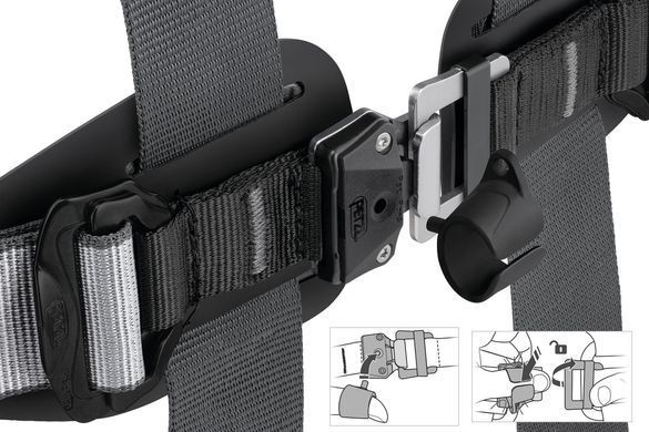 Complete fall arrest harness Petzl Swan Easyfit Stainless