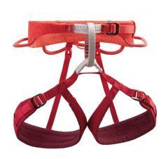 Seat harness for women Petzl Luna coral red XS