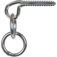 Гак скельний клейовий з двома кільцями Climbing Technology Glue-In RingS 7.5 cm