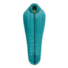 Sleeping bag ROCK FRONT 600 L Long turquoise with mustard