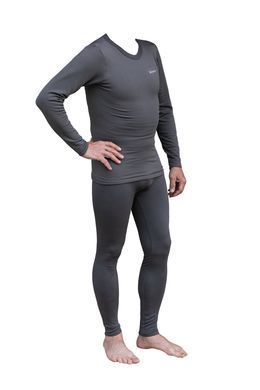 Set of men's thermal underwear Tramp Warm Soft grey, Black, S/M