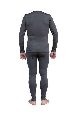 Set of men's thermal underwear Tramp Warm Soft grey, Black, S/M