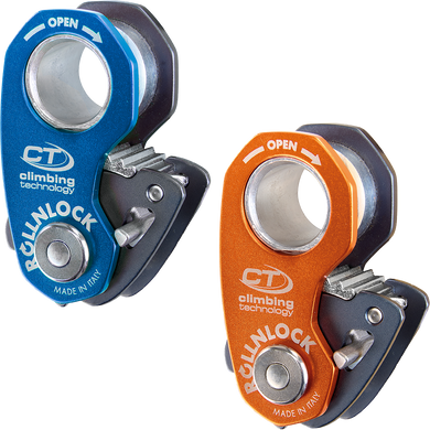 Затискач з роликом Climbing Technology Rollnlock electric blue , 2D67500W2E
