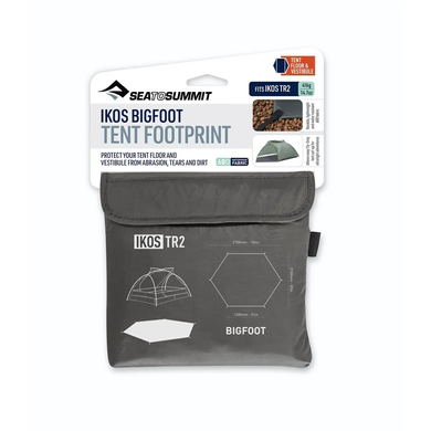 Підлога для додаткового захисту дна намету Sea to Summit Ikos TR2 Footprint Charcoal, STS ATS033091-170501