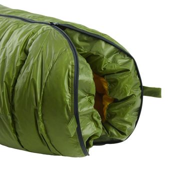 Sleeping bag ROCK FRONT 800 3D M Long khaki-mustard