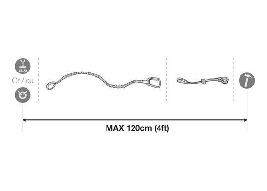 Кріплення розтяжне для інструменту Petzl Tooleash, S049AA00