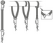 Anchor strap Petzl Connexion Fixe 150 cm, G010AA01