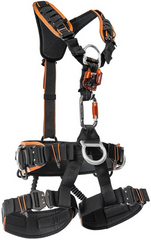 Complete fall arrest harness Rock Empire Atlas Up AL Lock orange, SVA008.977-0234W0018000, XS-M (waist circumference 66-110 cm)