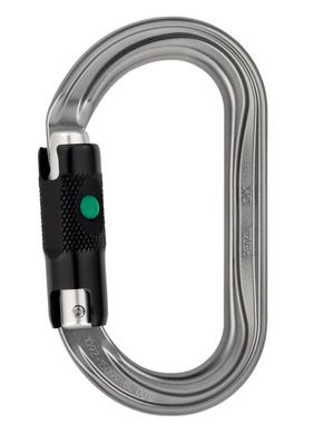 Карабін Petzl OK BALL-LOCK gray, M33A BL