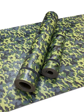 Mat for tourism Isolon Forest 8 (1800x550x8mm) laminated camouflage, 06526