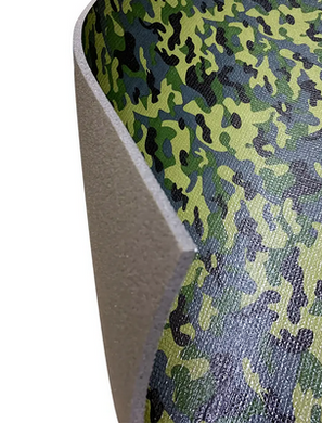Mat for tourism Isolon Forest 8 (1800x550x8mm) laminated camouflage, 06526