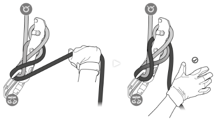 Спусковий пристрій Petzl Simple (2019), D004AA00