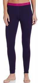 Термоштани жіночі Icebreaker BF 200 Oasis Leggings WOMEN vino/vivid XS