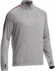 Термокофта чоловіча Icebreaker Coronet LS Half Zip MEN metro hthr/rocket/black/snow, L