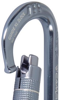 Carabiner Camp Guide XL 2Lock titanium, 136403