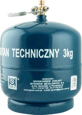 Балон газовий GZWM BT-3 7.2 L (3 kg)