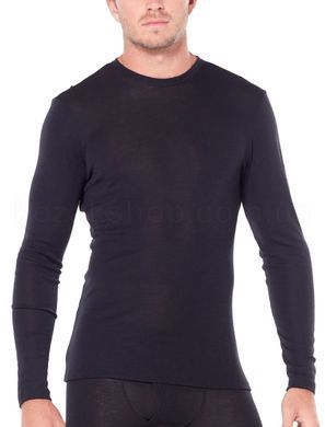 Термофутболка чоловіча Icebreaker 200 Oasis LS Crewe MEN black, S
