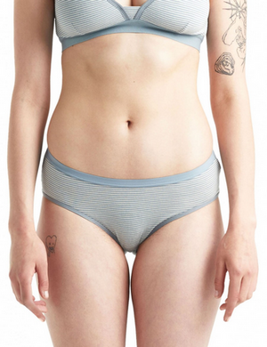 Thermal underpants for women Icebreaker Siren Hipkini WOMEN gravel, S