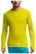 Thermal Long Sleeve T-Shirt for men Icebreaker Sprint LS Crewe MEN charteuse/pine M