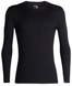 Термофутболка чоловіча Icebreaker 200 Oasis LS Crewe MEN black, S