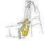 Petzl Rollclip A Non-locking pulley-carabiner, P74
