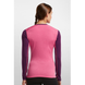 Thermal Long Sleeve T-Shirt for women Icebreaker BF 200 Chakra Zip WOMEN shocking/maroon S