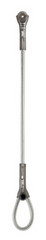 Anchor strap Petzl Wire Strop 50 cm made of galvanized steel 2026, E003BA196