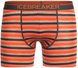 Thermal underpants for men Icebreaker BF 150 Anatomica Boxers MEN Stripe cooper, S