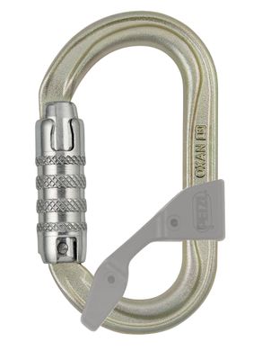 Carabiner Petzl OXAN SCREW-LOCK gold, M72A SL