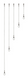 Anchor strap Petzl Wire Strop 100 cm made of galvanized steel 2026, E003BA197