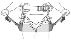 Сидіння для роботи на висоті для страхувальних систем Petzl Sequoia&reg; i Sequoia&reg; SRT, S069AA00