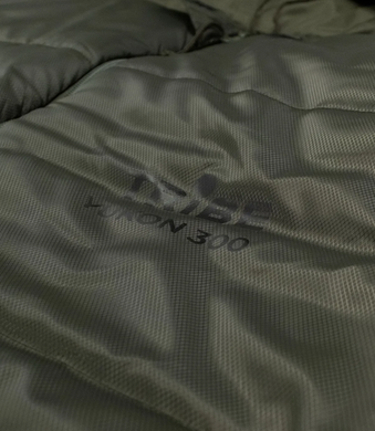 Sleeping bag Tribe Yukon 300, T-CF-0001-olive, Dark green, In the center