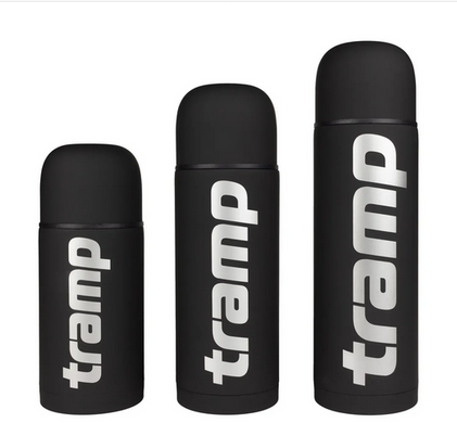 Термос Tramp Soft Touch 1,0 л black