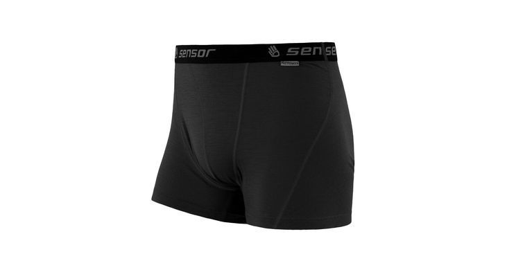 Thermal underpants for men Sensor Merino Active black, Black, S